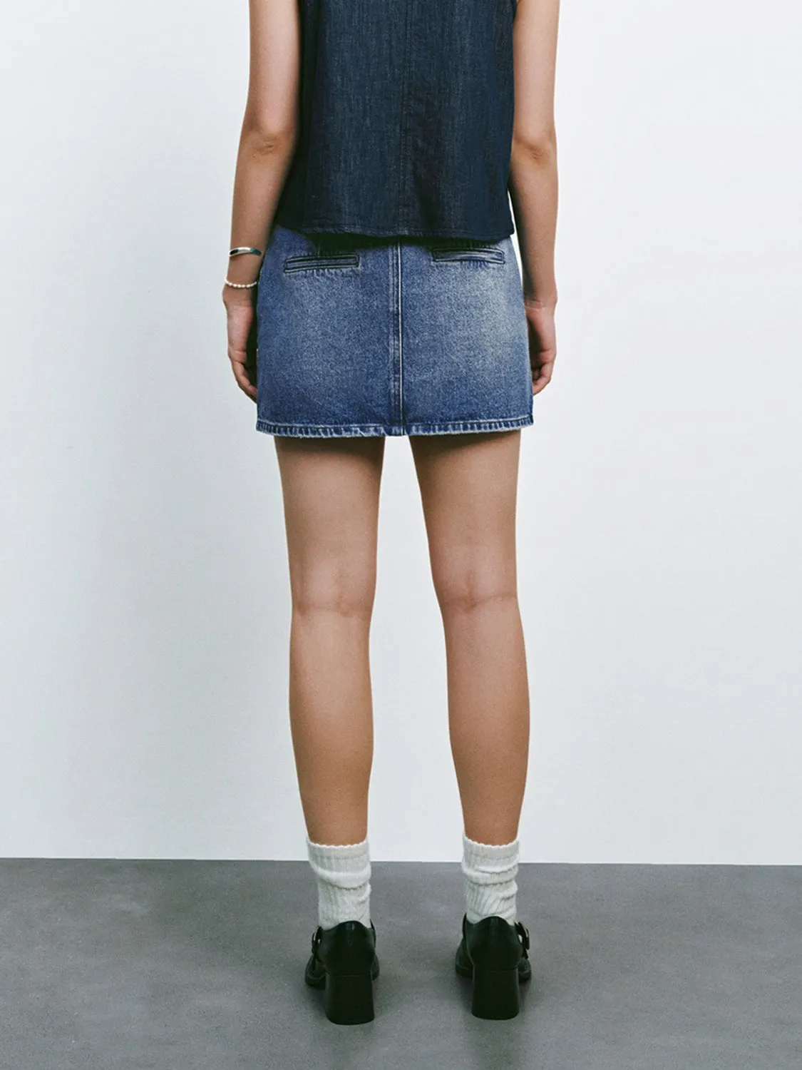 Denim Mini Skirts sold by Urban Revivo product image thumbnail 3