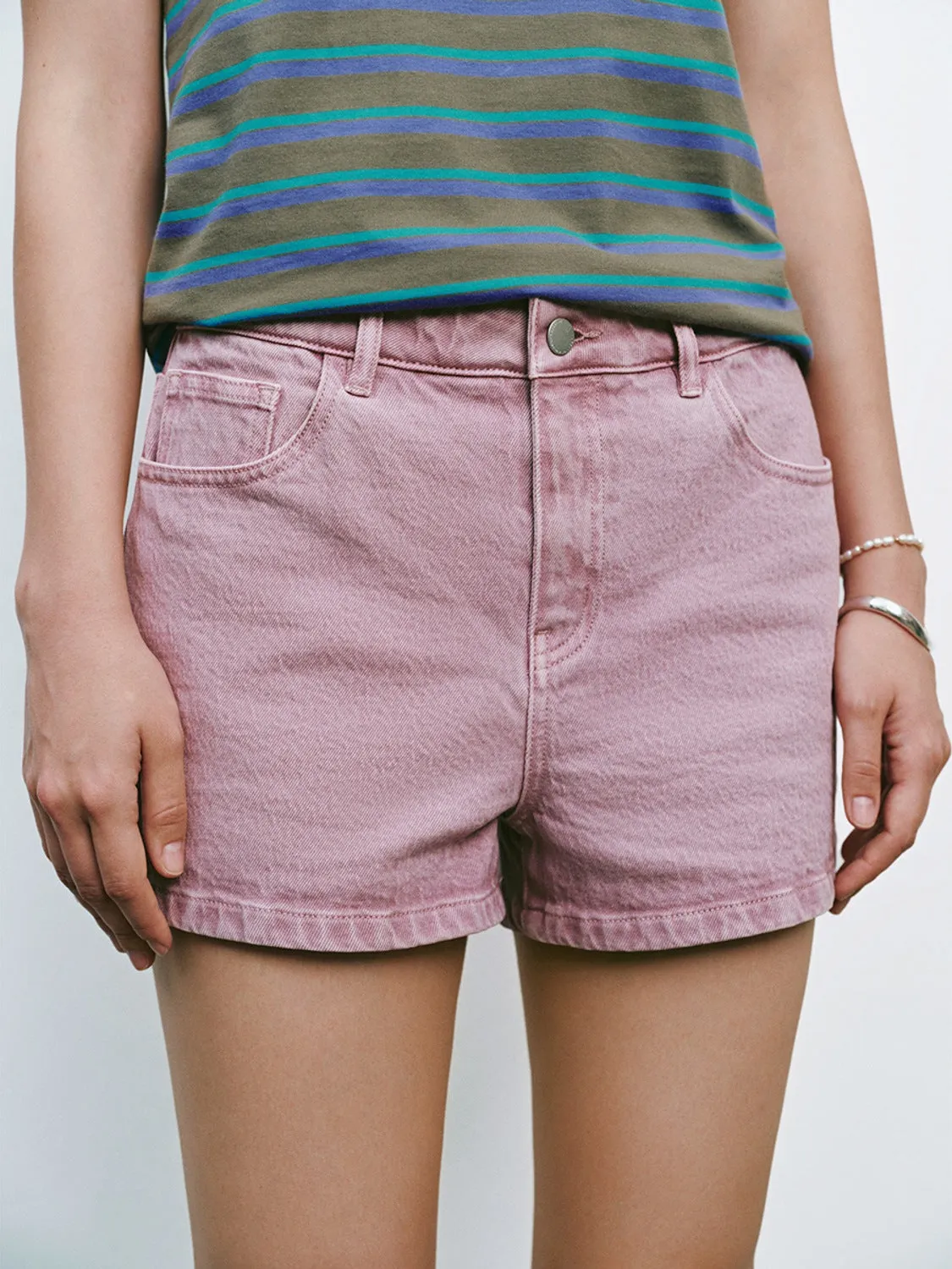 Urban Denim Shorts sold by Urban Revivo product image thumbnail 4