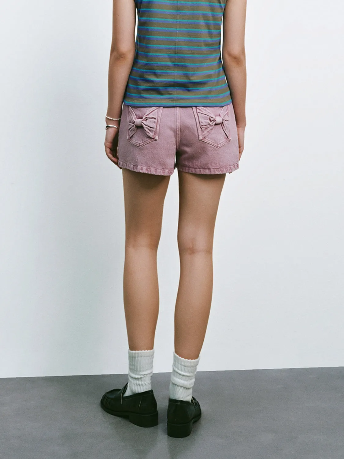 Urban Denim Shorts sold by Urban Revivo product image thumbnail 3