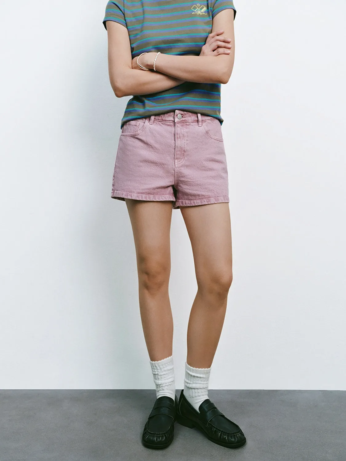 Urban Denim Shorts sold by Urban Revivo product image thumbnail 2