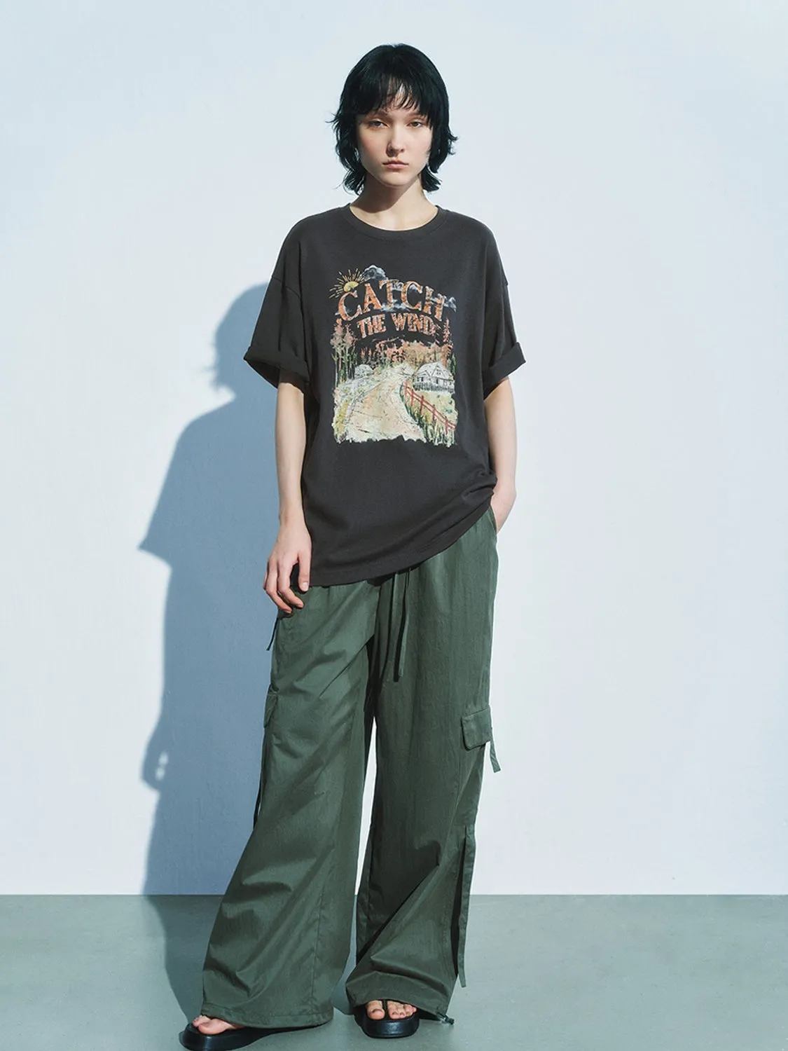 Printed Short Sleeve T-Shirts sold by Urban Revivo product image thumbnail 4