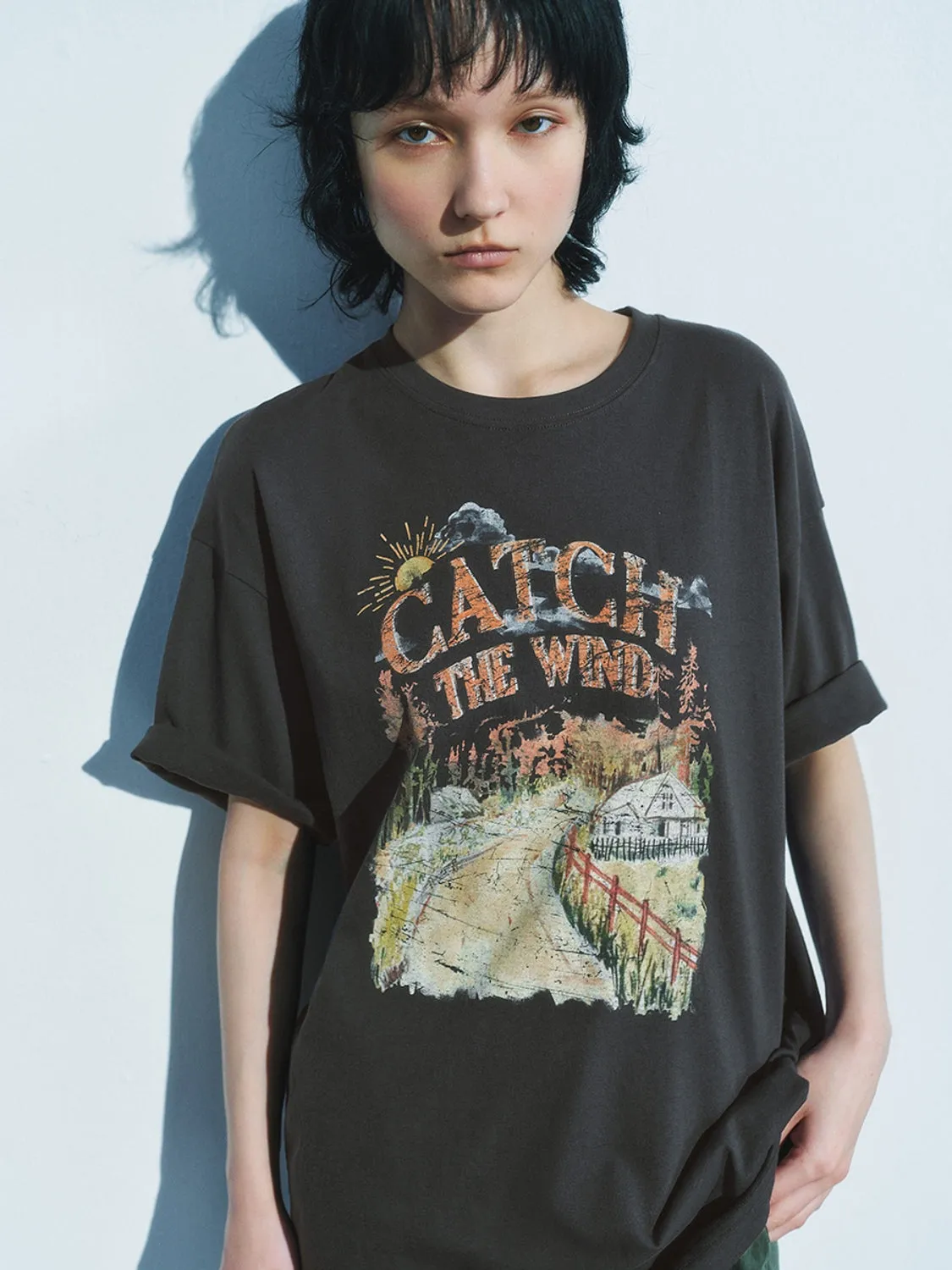 Printed Short Sleeve T-Shirts sold by Urban Revivo