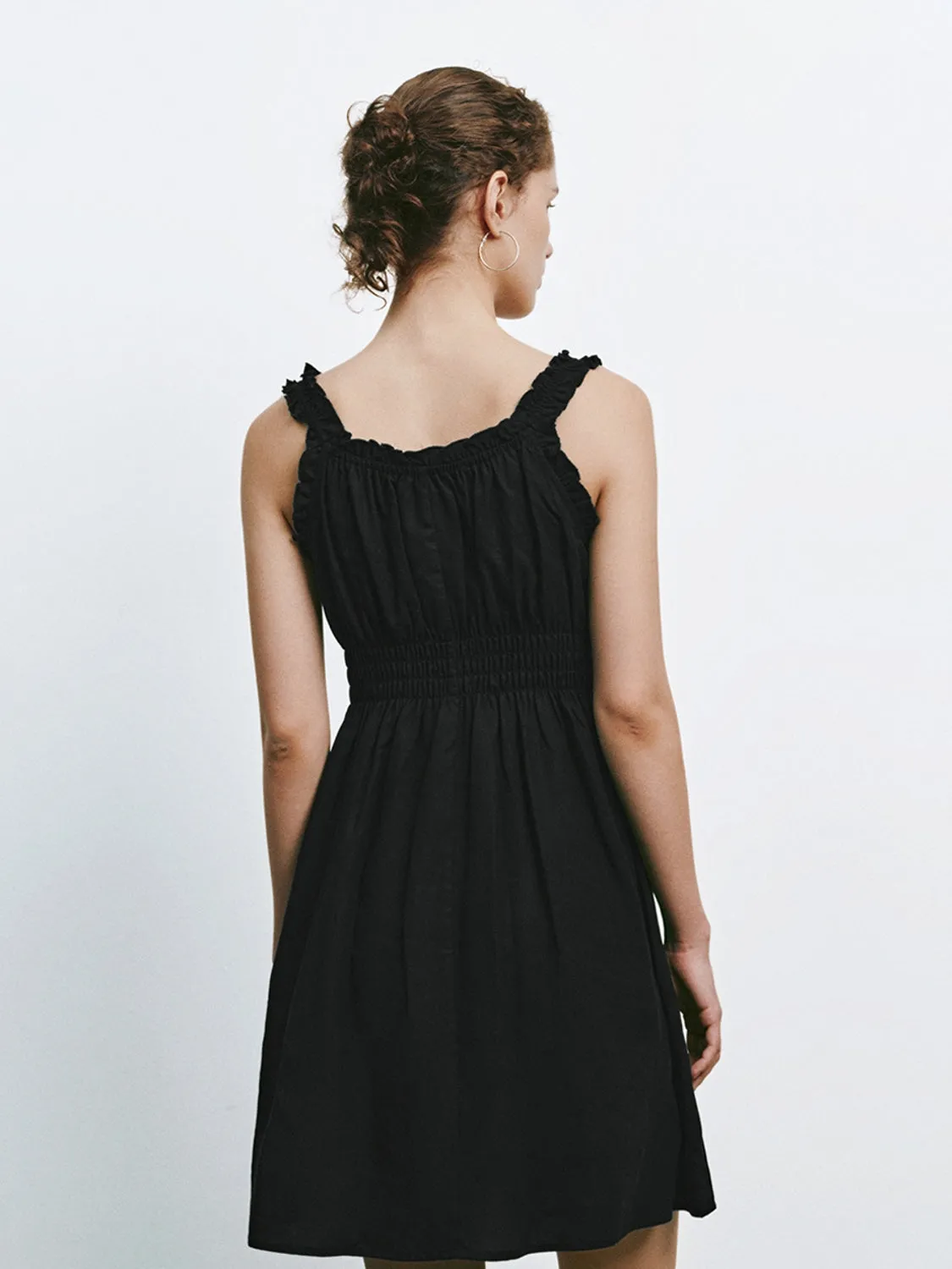 Shirred Ruffle Mini Dresses sold by Urban Revivo product image thumbnail 2