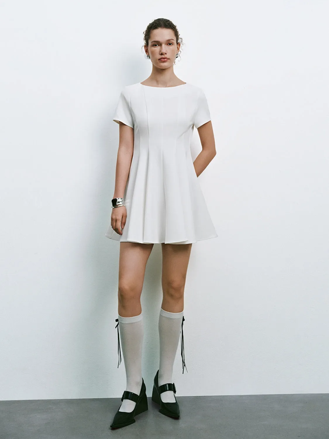 Short Sleeve Skater Dresses sold by Urban Revivo