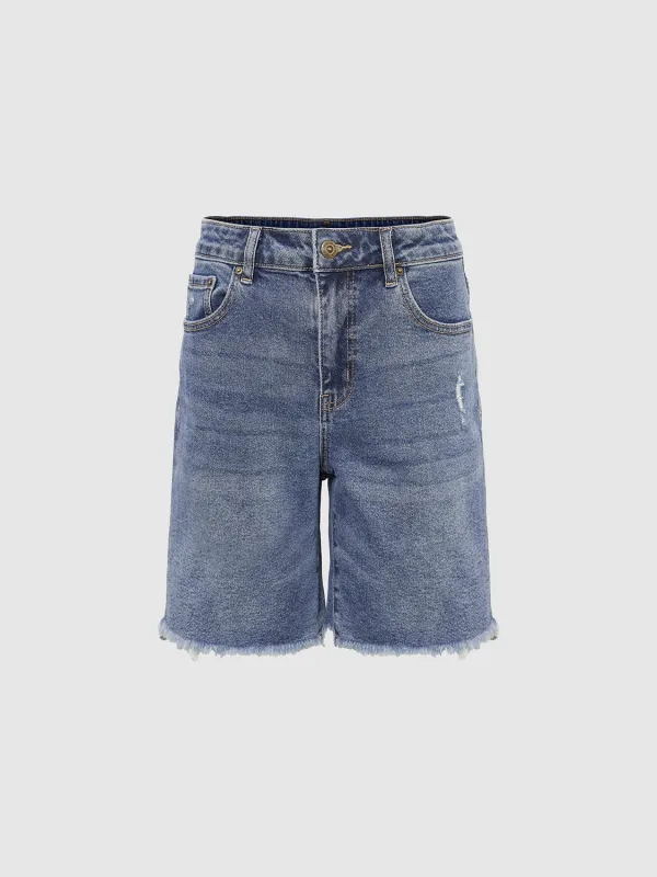 Denim Shorts sold by Urban Revivo