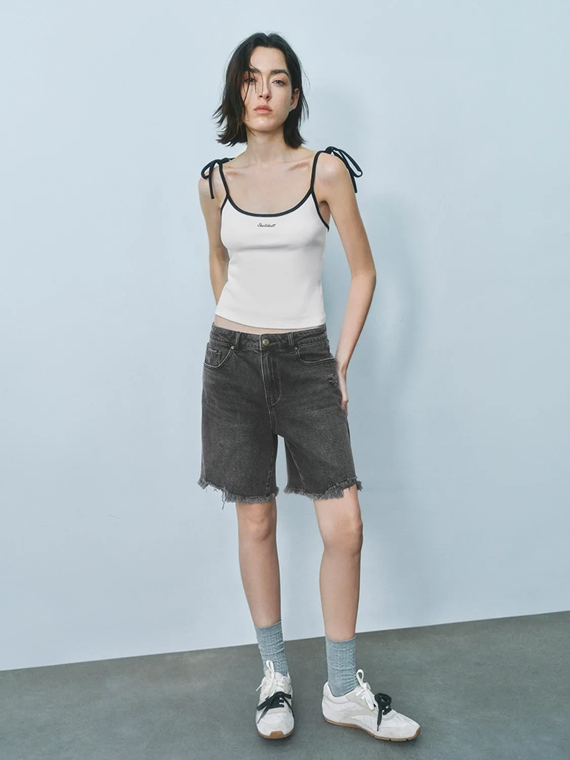 Denim Shorts sold by Urban Revivo product image thumbnail 5