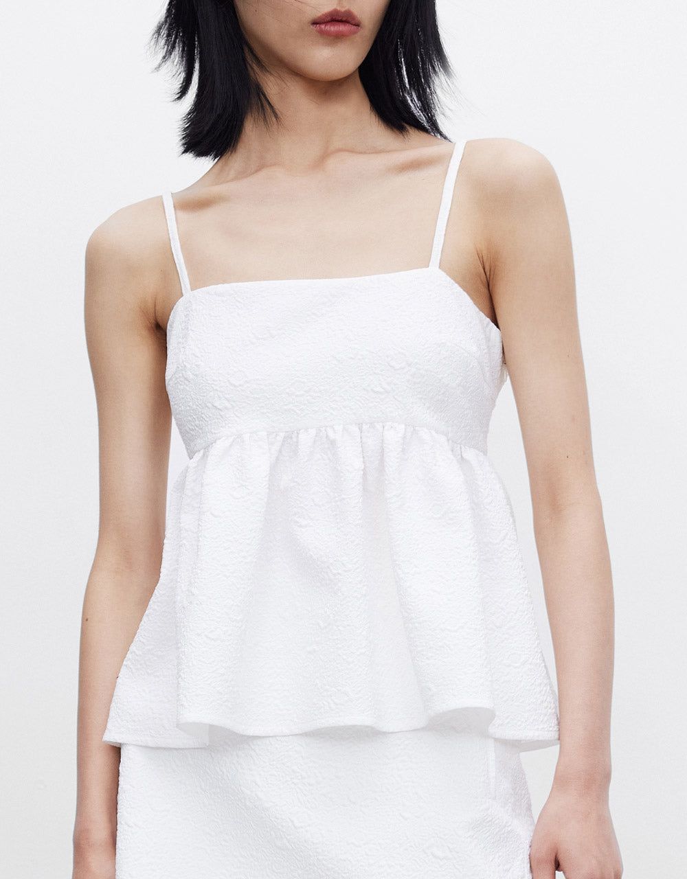 Ruffle Hem Cami Top sold by Urban Revivo product image thumbnail 3