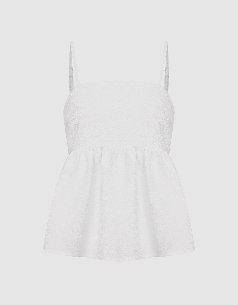 Ruffle Hem Cami Top sold by Urban Revivo