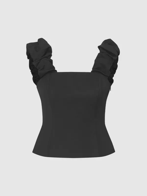Wide Strap Cami Tops sold by Urban Revivo
