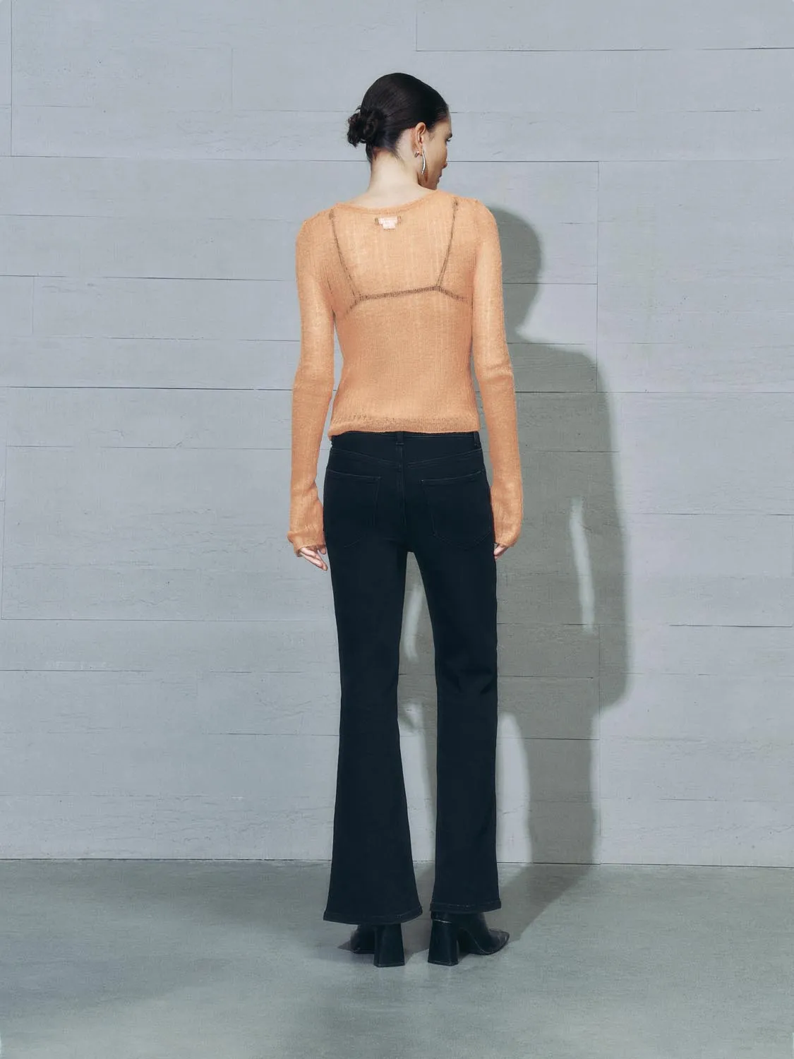 See-through Knitted T-Shirts sold by Urban Revivo product image thumbnail 5