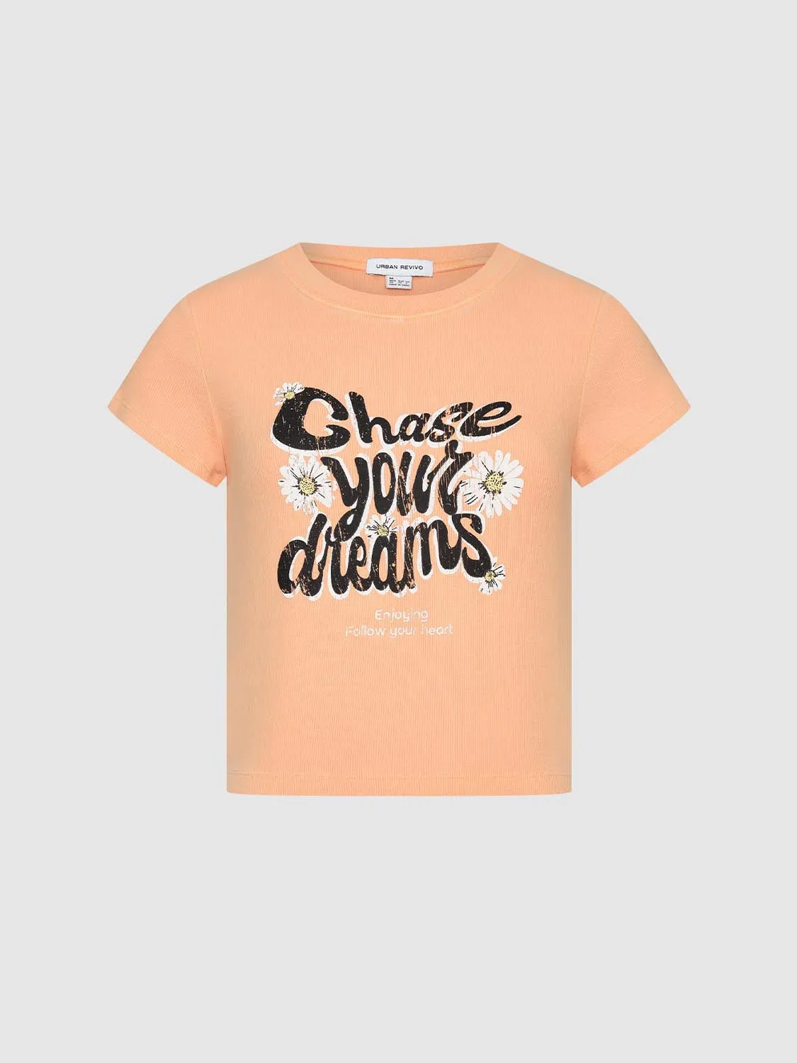 Printed Short Sleeve T-Shirts sold by Urban Revivo