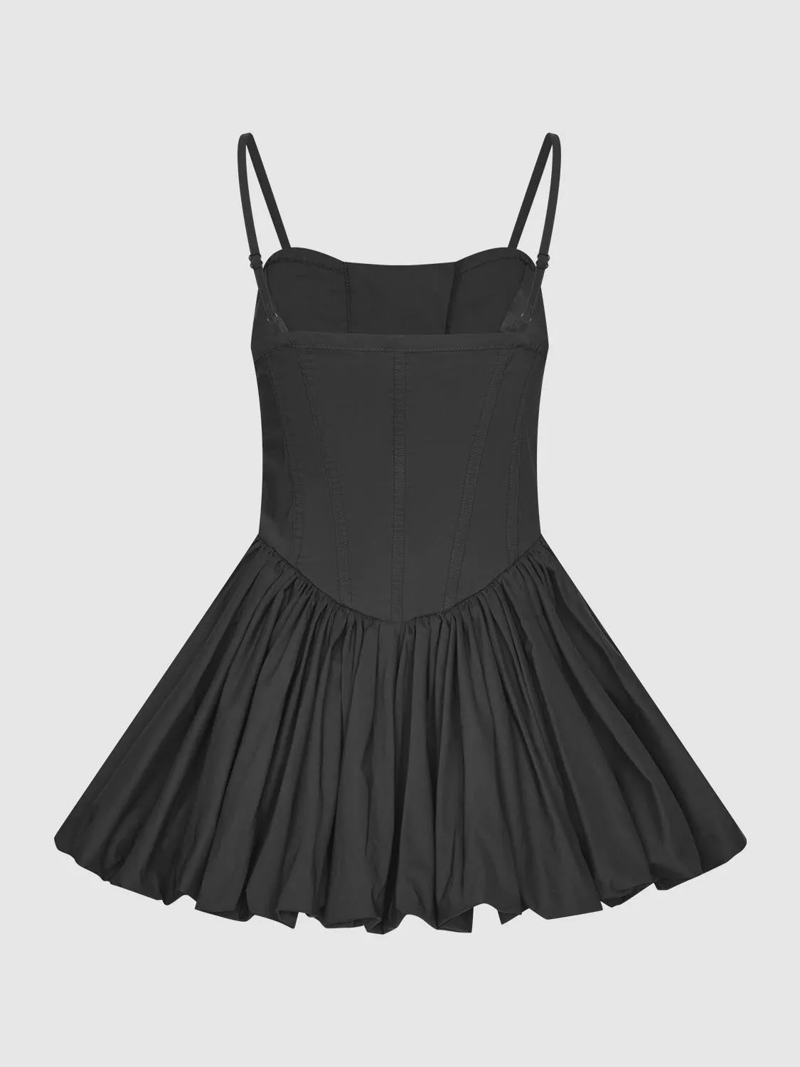 Lace Up Front Flared Dresses sold by Urban Revivo product image thumbnail 2