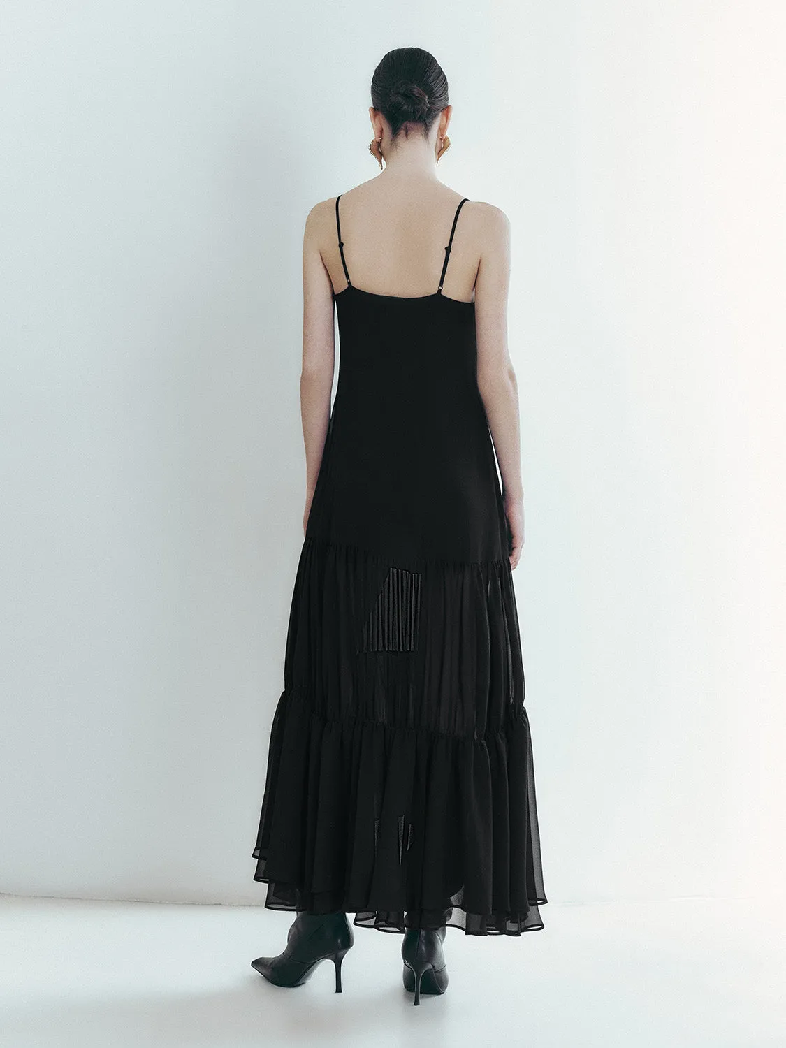 Lace Décor Sleeveless A-Line Dresses sold by Urban Revivo product image thumbnail 3