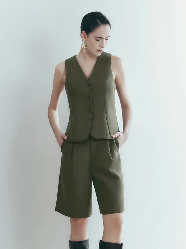 Glamor Tailored Vests sold by Urban Revivo