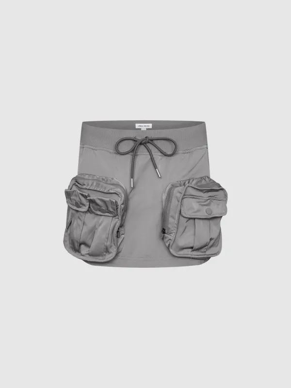 Flap Pocket Mini Straight Skirts sold by Urban Revivo