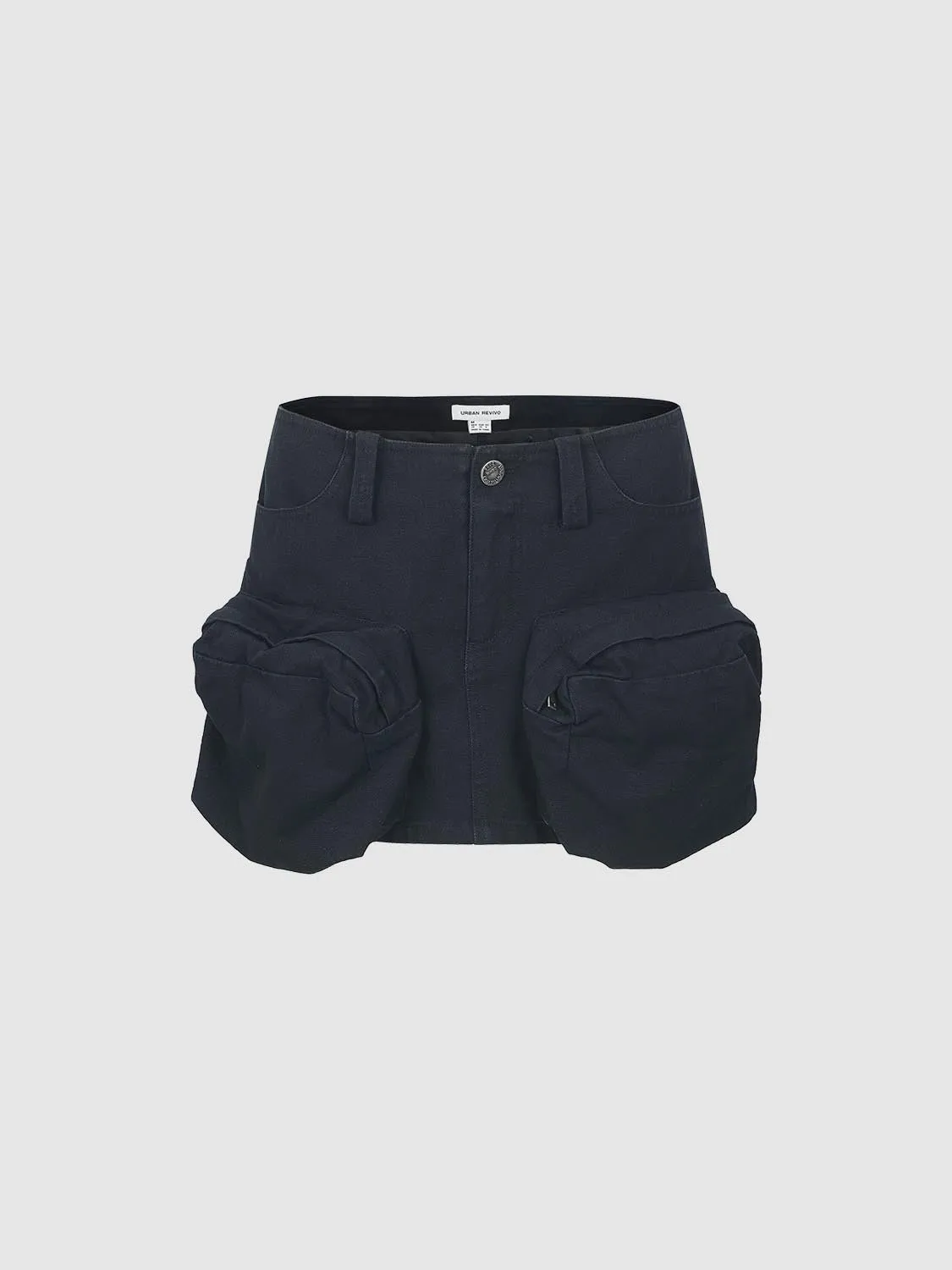 Flap Pocket Mini Straight Skirts sold by Urban Revivo product image thumbnail 3