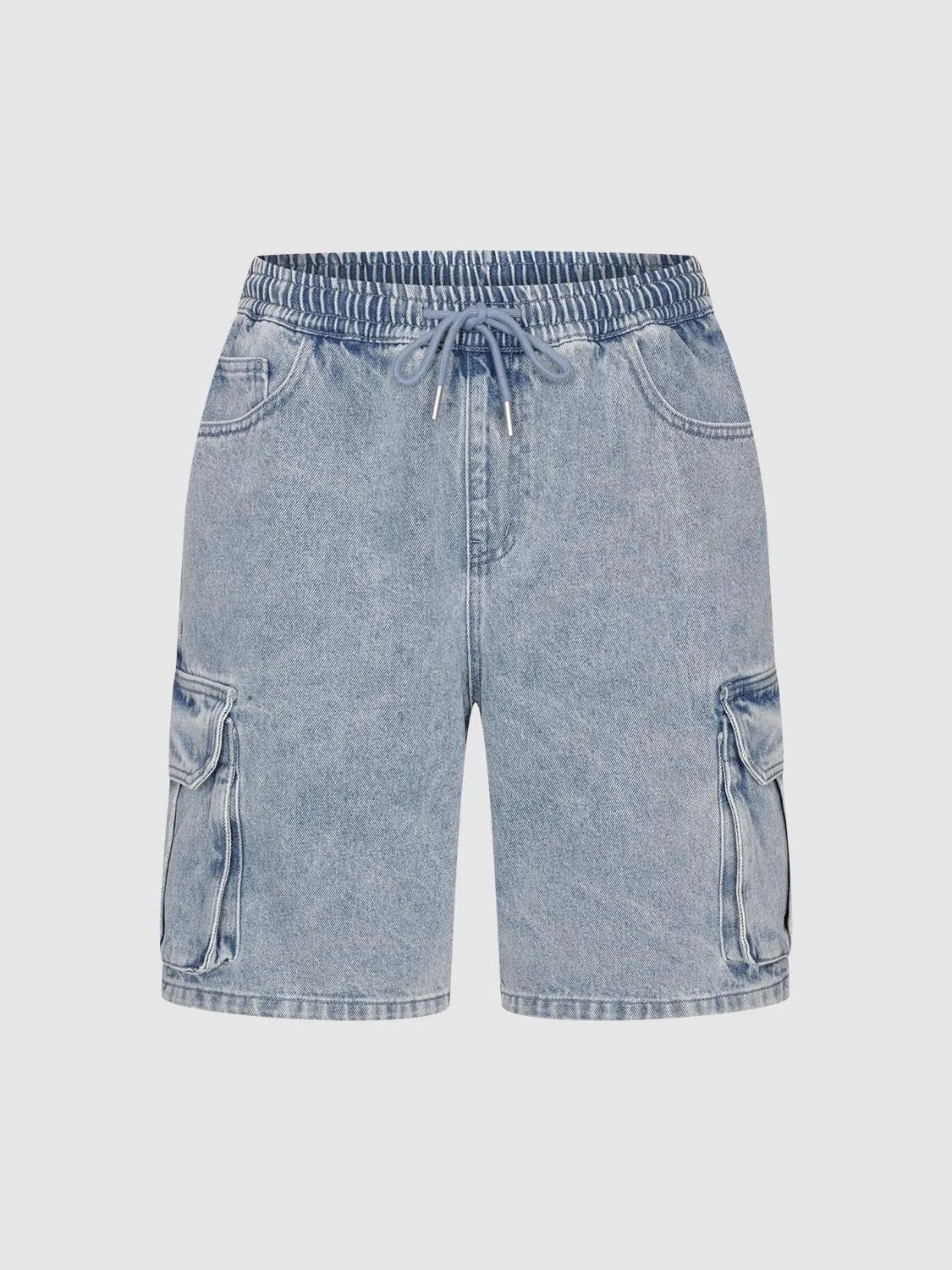 Denim Shorts sold by Urban Revivo product image thumbnail 3