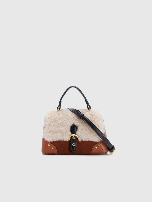 Fleece Shoulder Bags sold by Urban Revivo