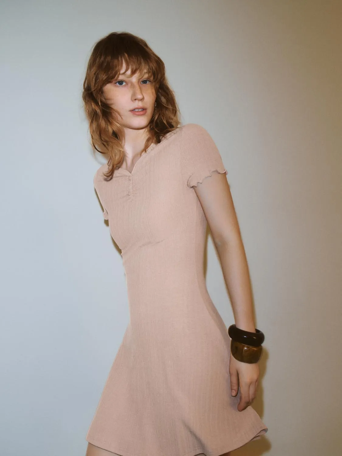Lettuce Hem Mini Dresses sold by Urban Revivo product image thumbnail 2