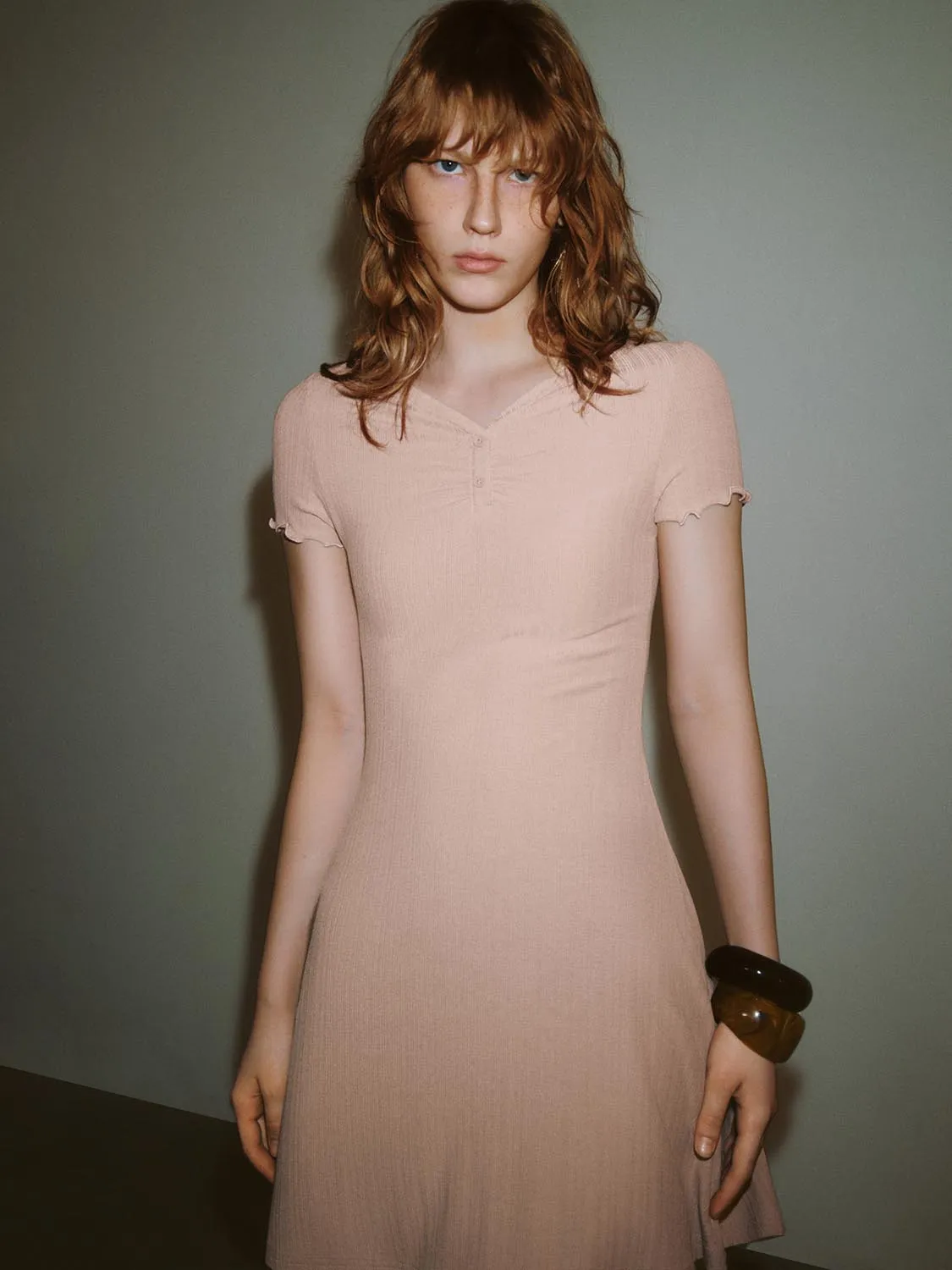 Lettuce Hem Mini Dresses sold by Urban Revivo