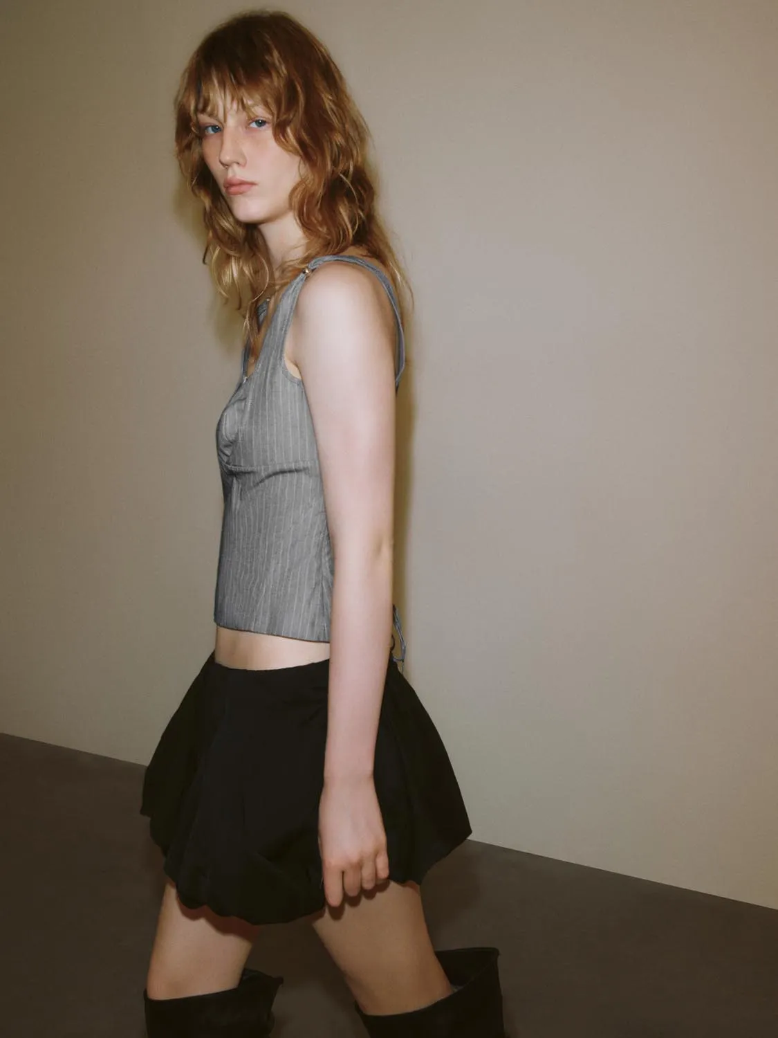 Stripe Bustier Tops sold by Urban Revivo