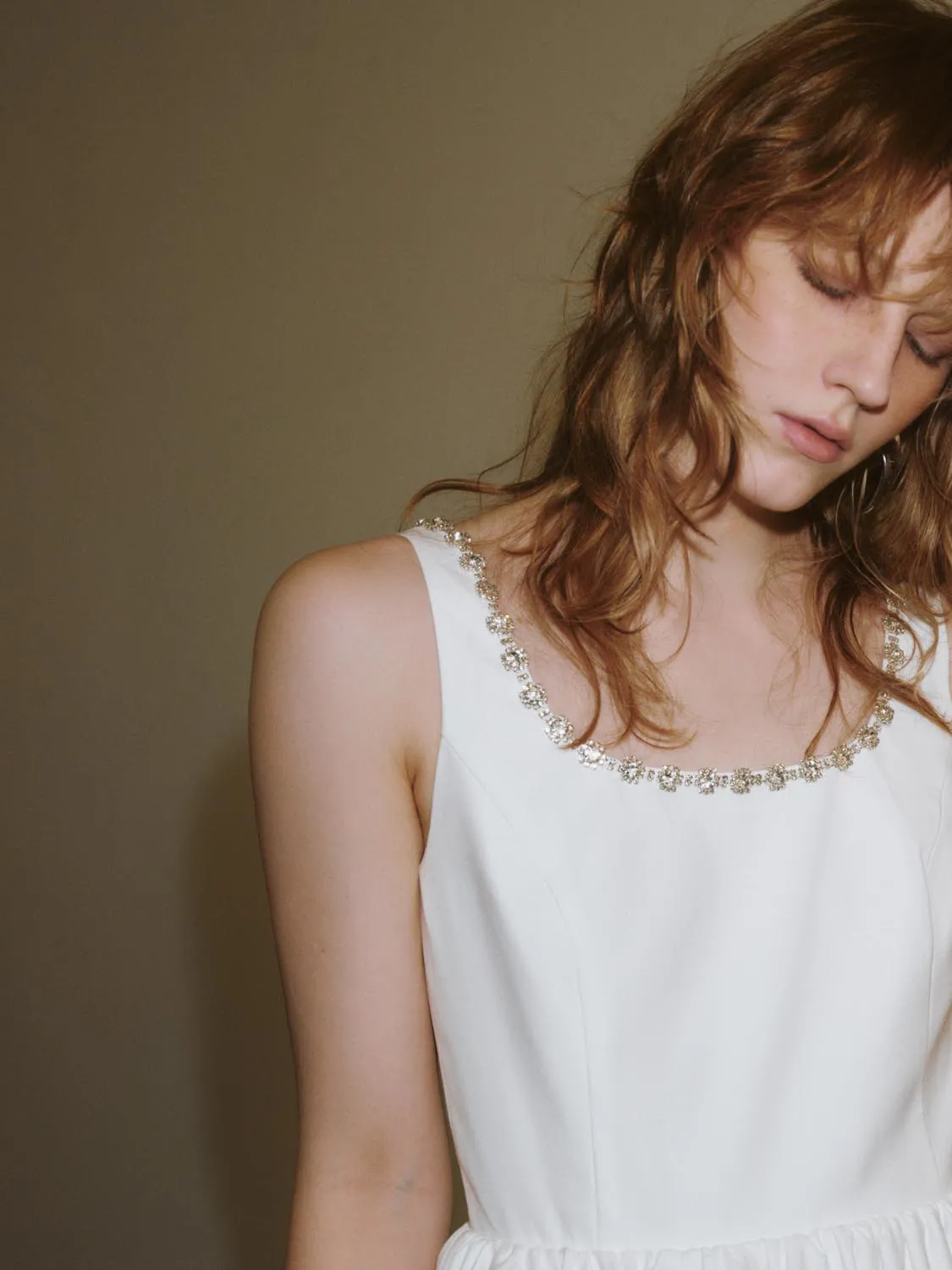 Crystal Embellished Bubble Mini Dresses sold by Urban Revivo product image thumbnail 3