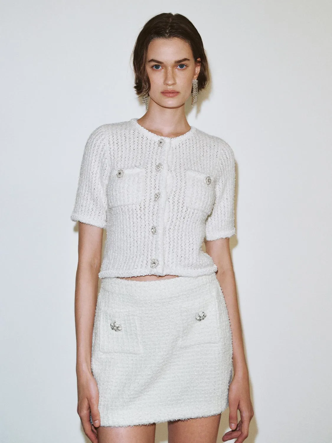 Cropped Knitted Cardigans sold by Urban Revivo