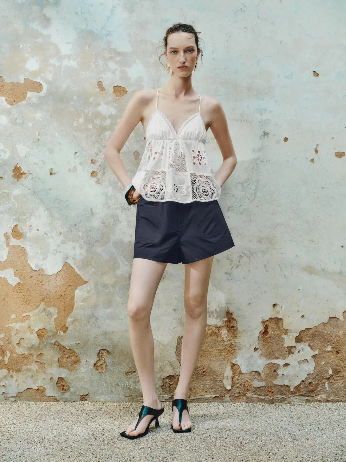 Lace Cami Tops sold by Urban Revivo product image thumbnail 4