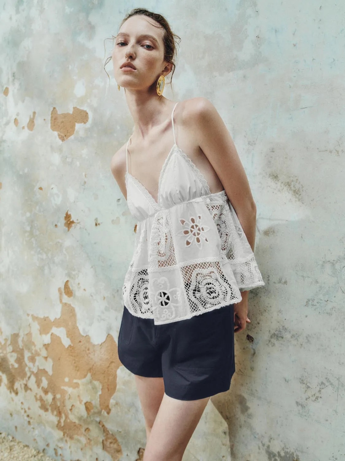 Lace Cami Tops sold by Urban Revivo product image thumbnail 2