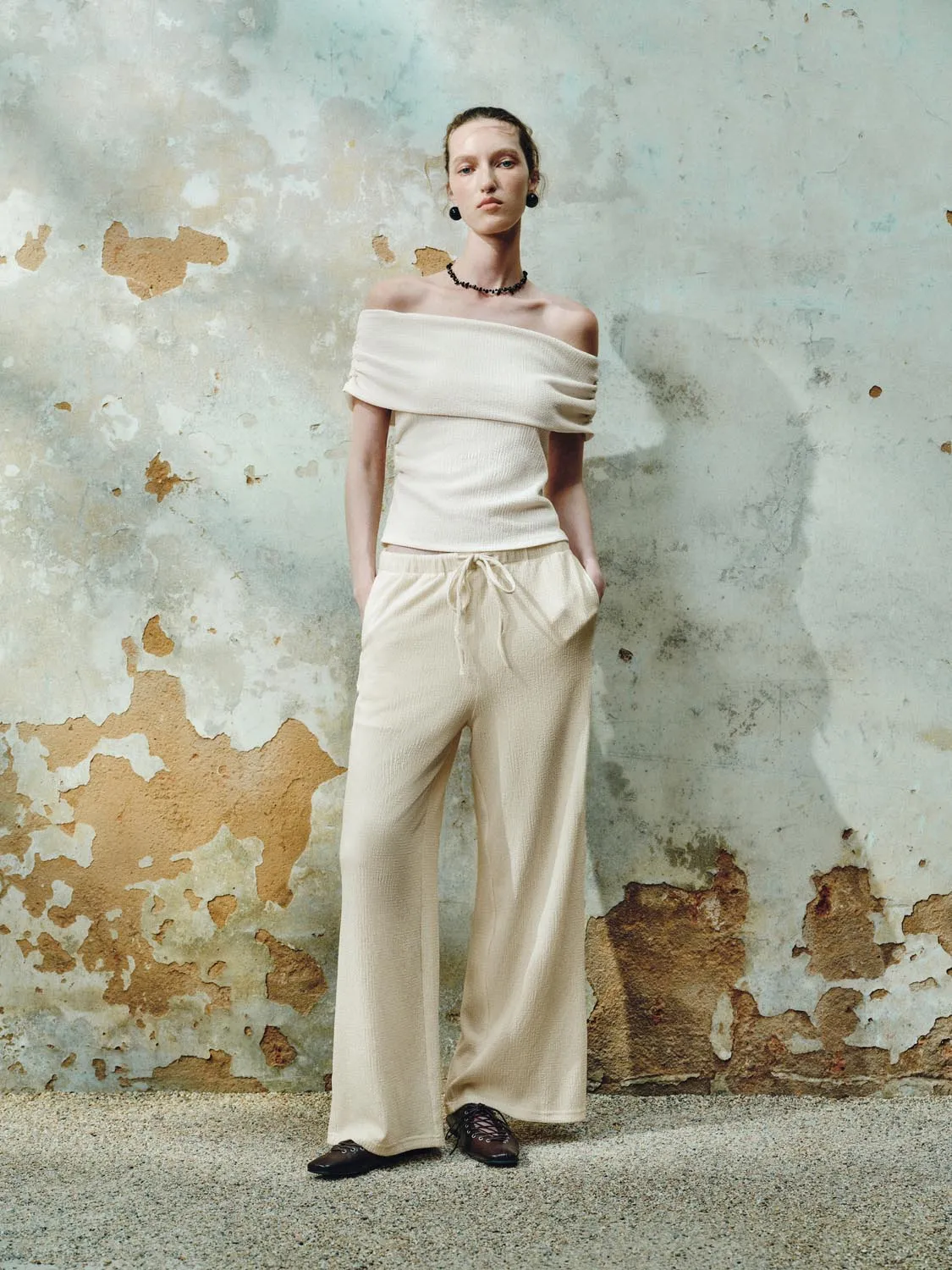 Off Shoulder T-Shirts sold by Urban Revivo product image thumbnail 4