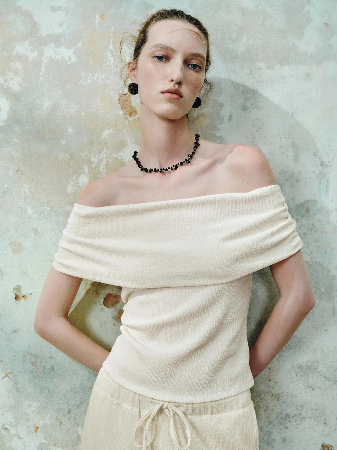 Off Shoulder T-Shirts sold by Urban Revivo