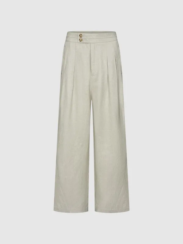 Wide-Leg Pants sold by Urban Revivo