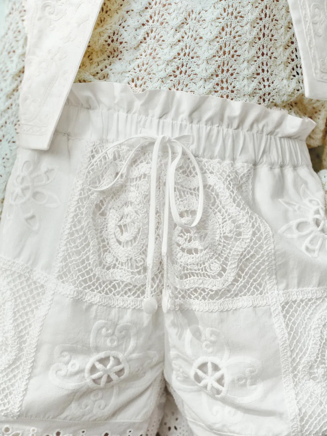 Leisure Lace Shorts sold by Urban Revivo product image thumbnail 5