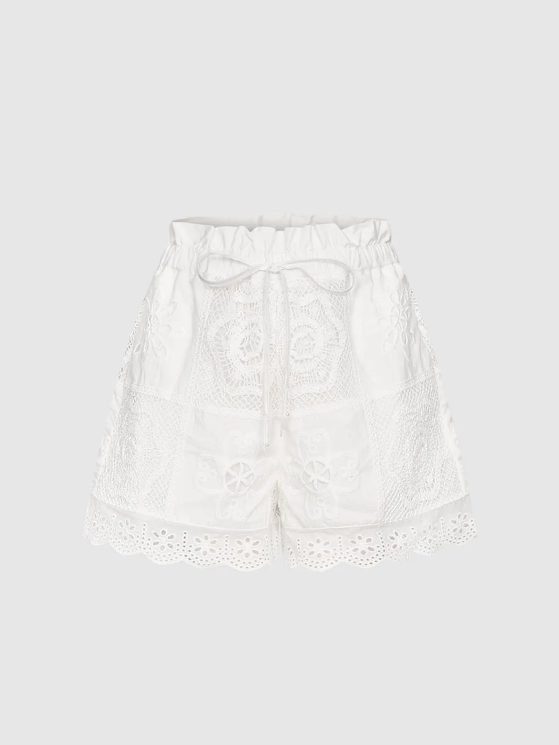 Leisure Lace Shorts sold by Urban Revivo