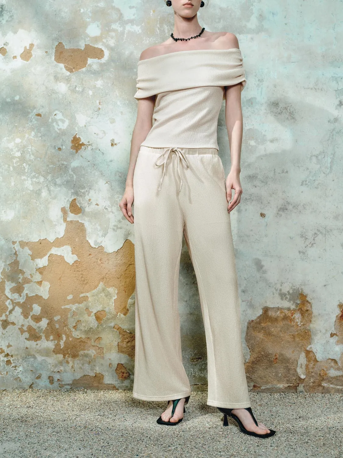 Wide-Leg Pants sold by Urban Revivo product image thumbnail 2