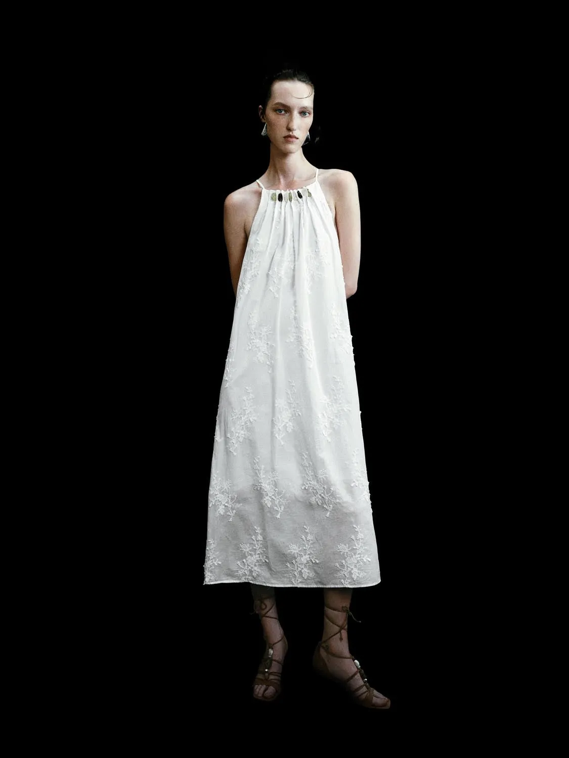 Camisole Lace Maxi Dresses sold by Urban Revivo product image thumbnail 4