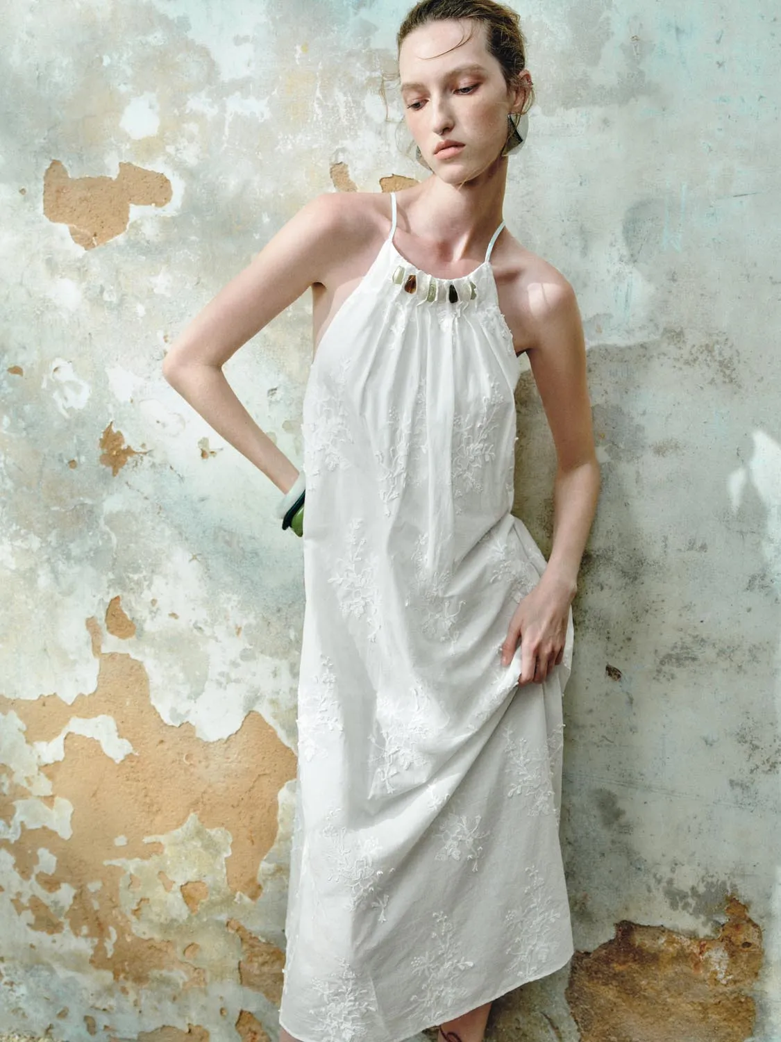 Camisole Lace Maxi Dresses sold by Urban Revivo product image thumbnail 2