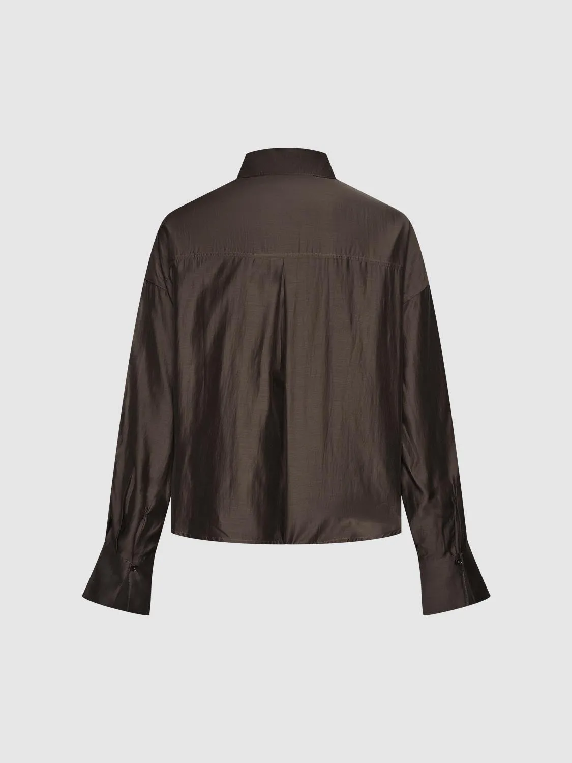Cropped Overhead Shirt sold by Urban Revivo product image thumbnail 2