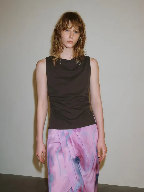 Ruched Sleeveless Tops sold by Urban Revivo