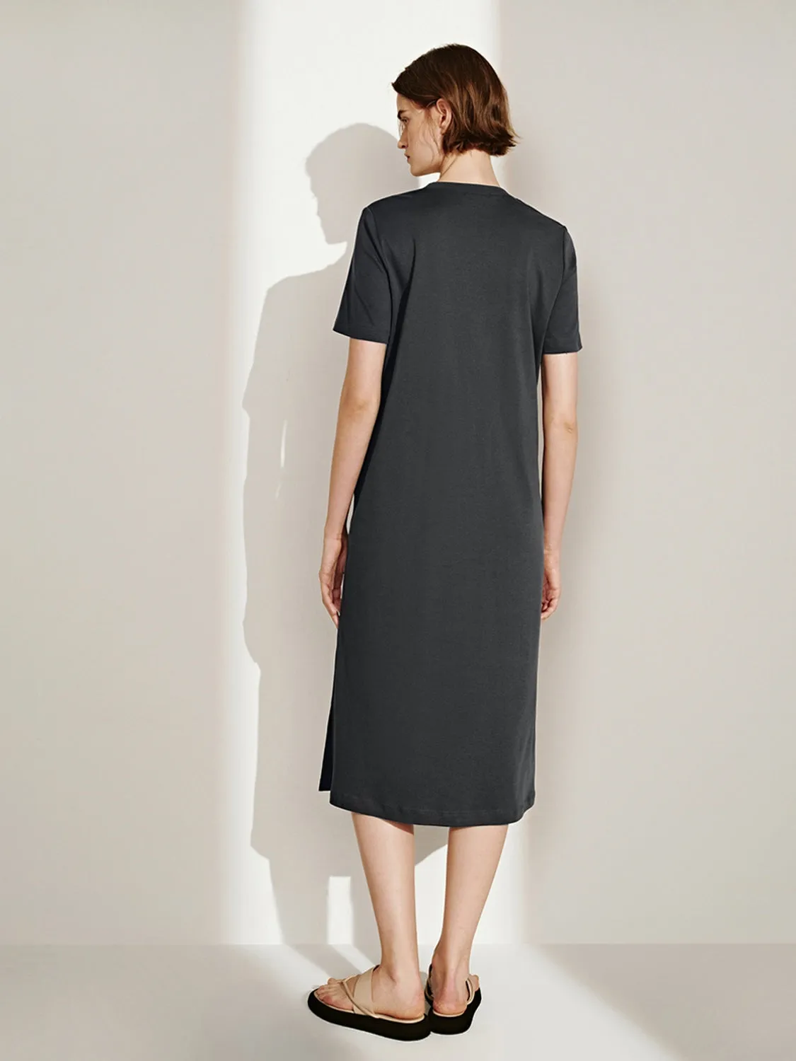Short Sleeve Straight Dresses sold by Urban Revivo product image thumbnail 2