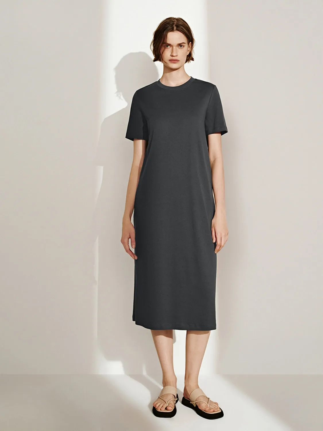 Short Sleeve Straight Dresses sold by Urban Revivo product image thumbnail 4
