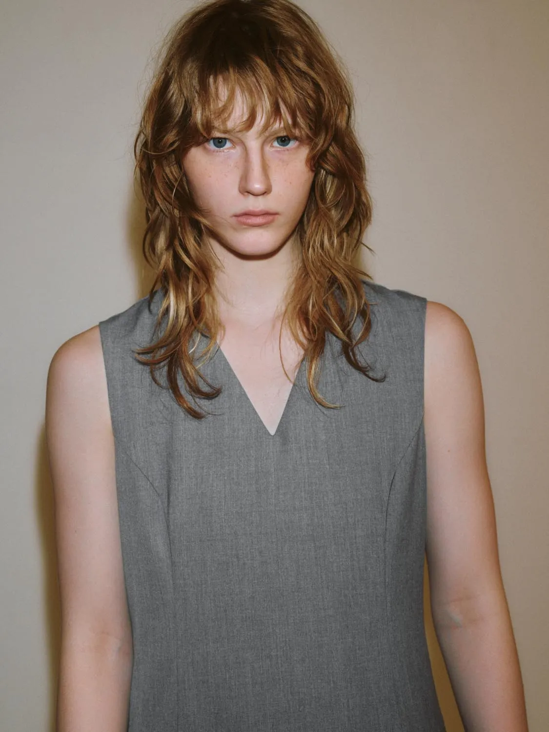 V-Neck A-Line Mini Dresses sold by Urban Revivo product image thumbnail 3