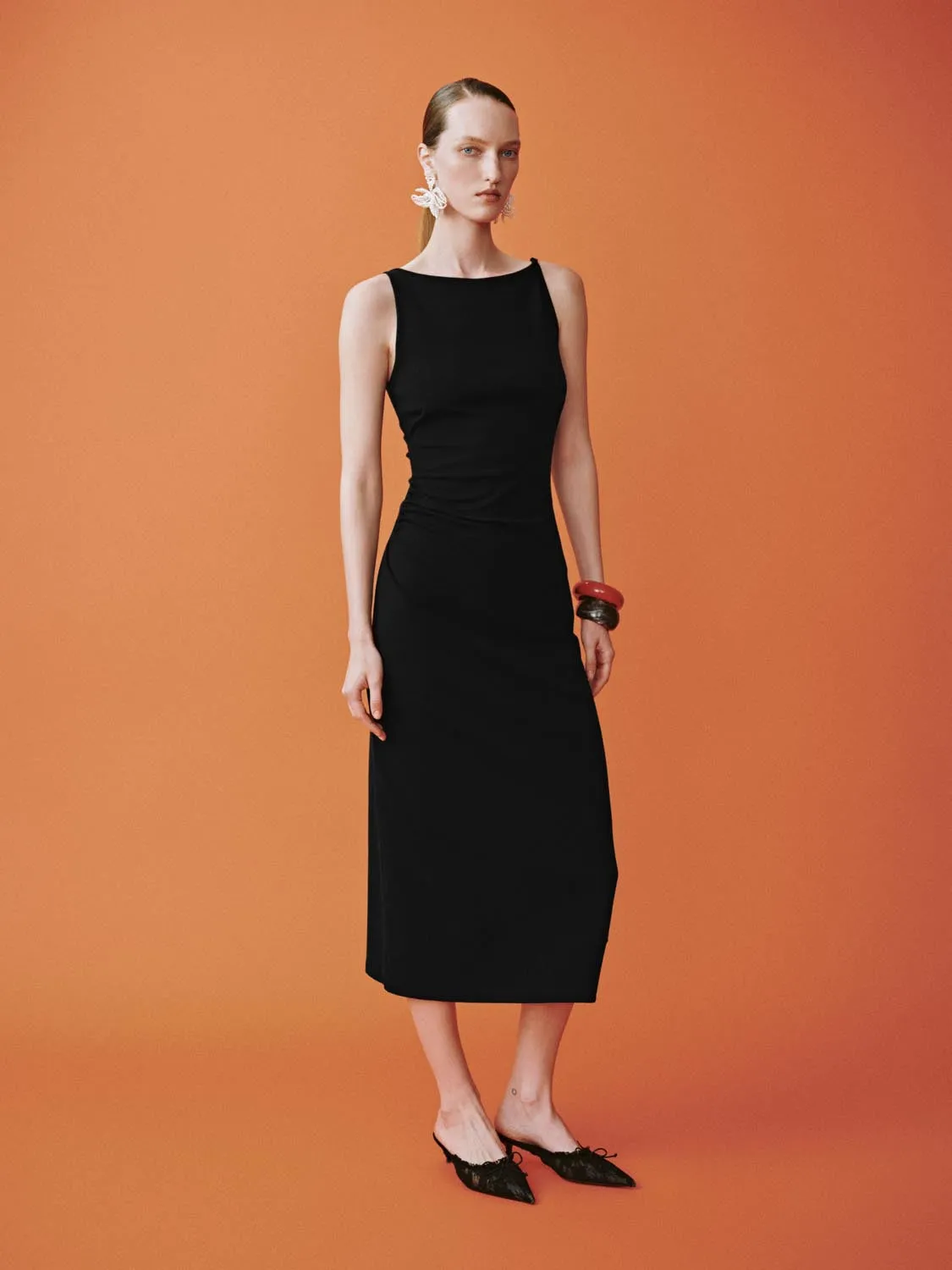 Sleeveless Skinny-Fit Dresses sold by Urban Revivo product image thumbnail 5