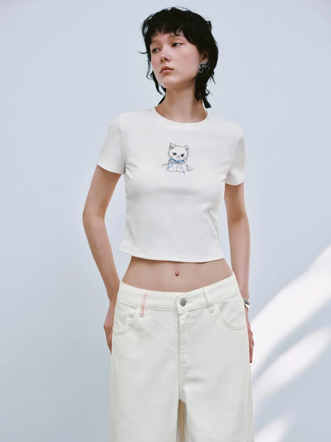 Short Sleeve T-Shirts sold by Urban Revivo product image thumbnail 2