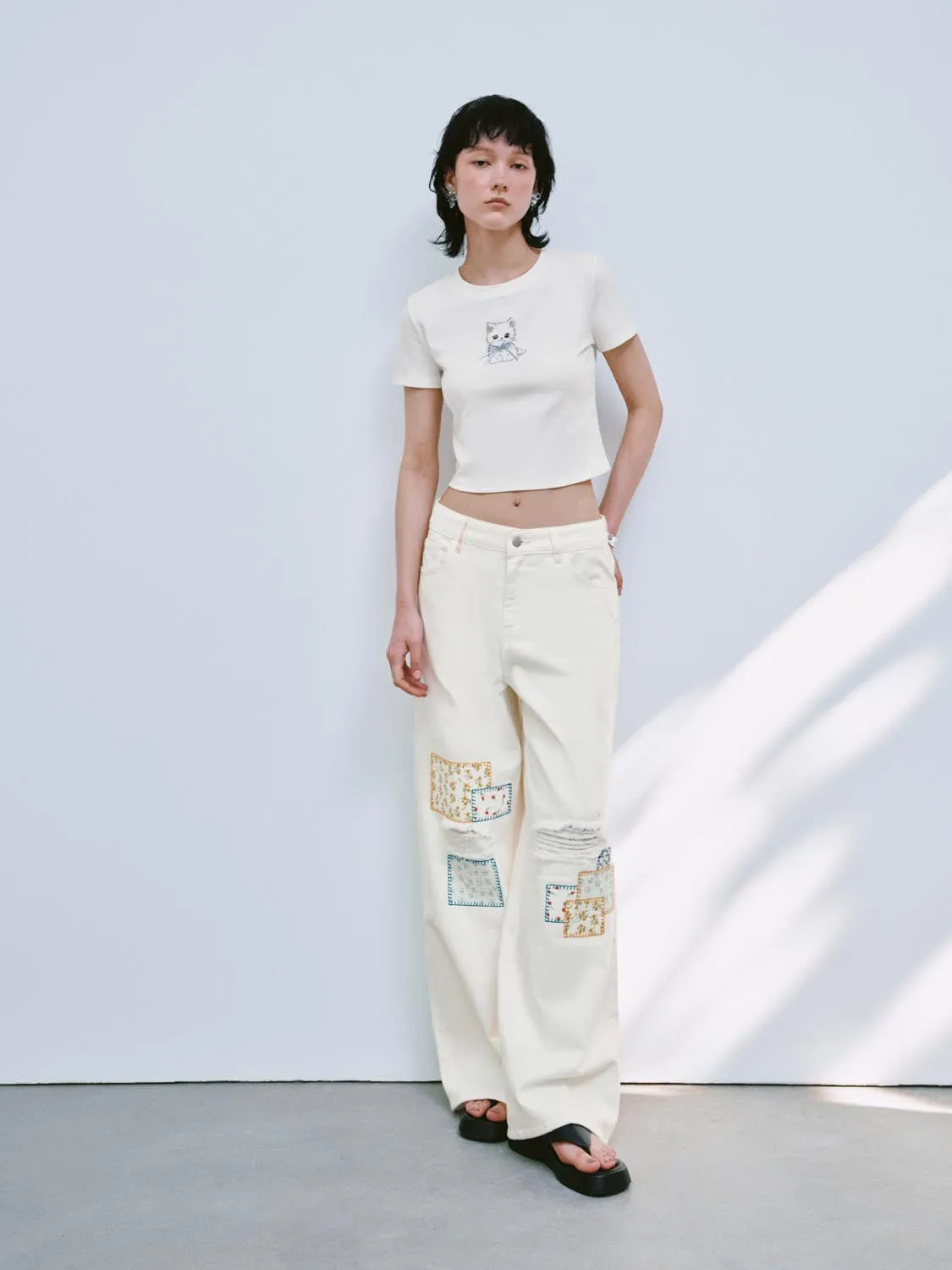 Short Sleeve T-Shirts sold by Urban Revivo product image thumbnail 4