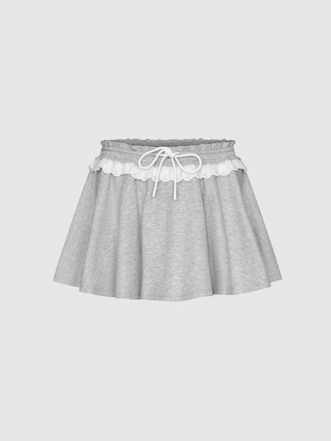 Lace Mini Flared Skirts sold by Urban Revivo