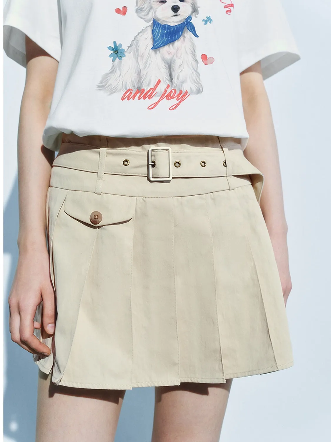 Pleated Mini Skirts sold by Urban Revivo product image thumbnail 4