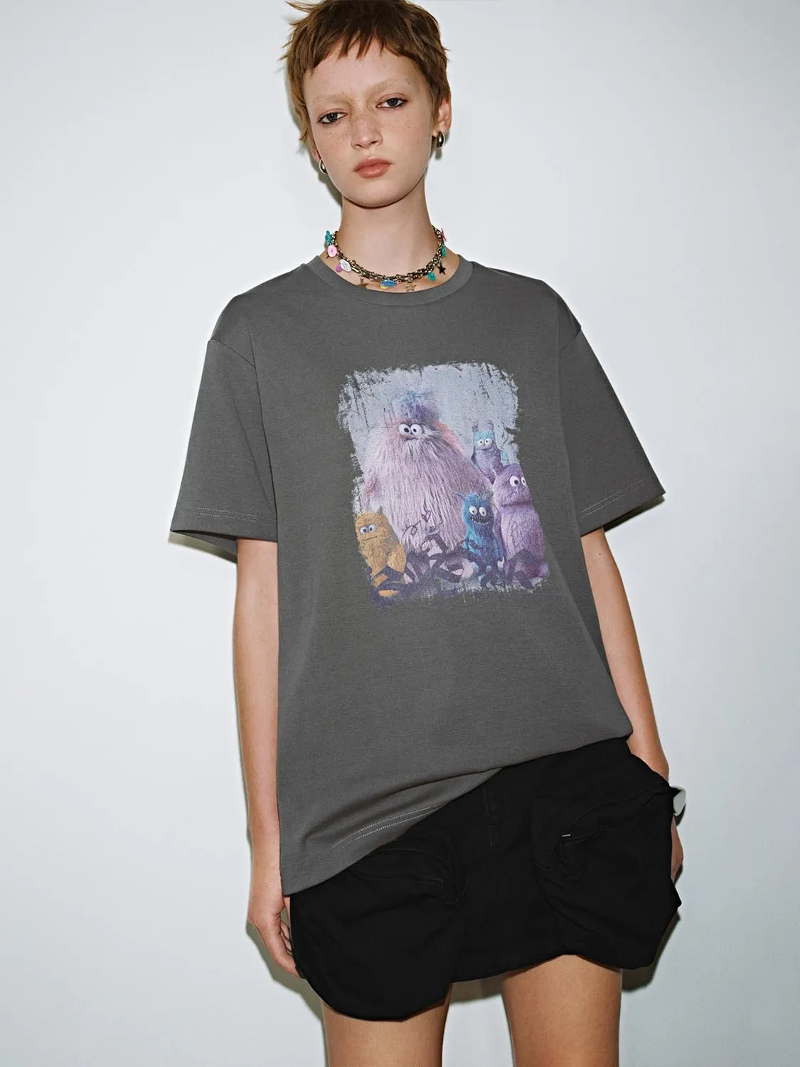 Printed Short Sleeve T-Shirts sold by Urban Revivo