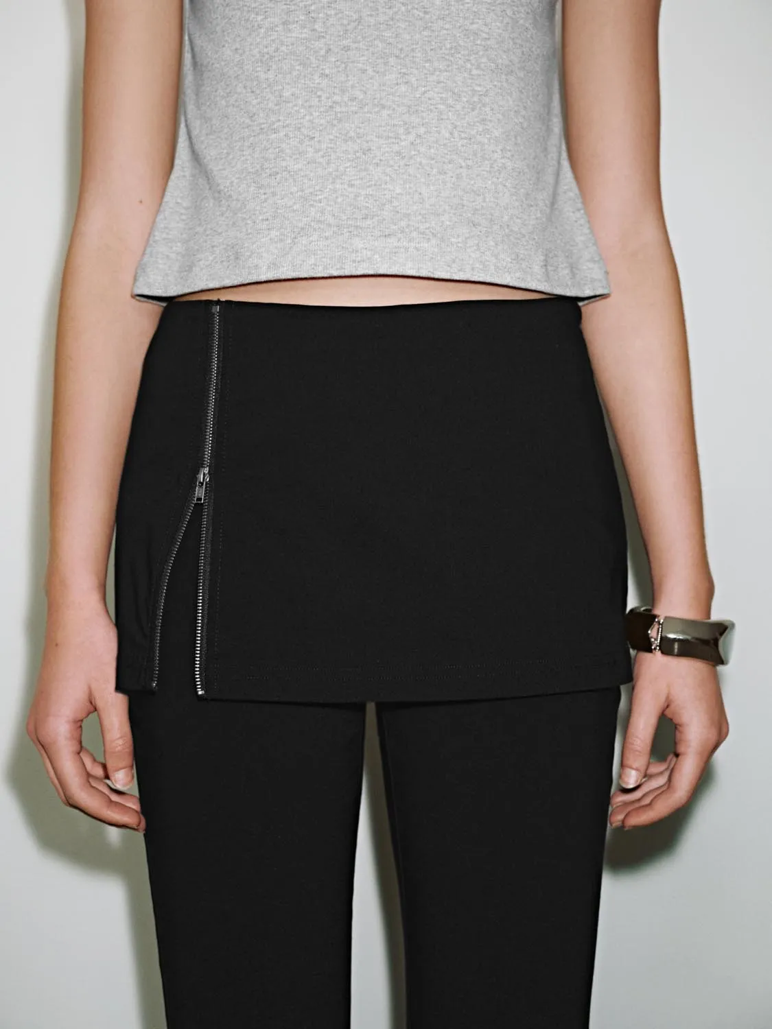 Skirt Layered Flare Pants sold by Urban Revivo product image thumbnail 5