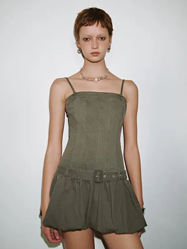 Camisole A-Line Balloon Mini Dresses sold by Urban Revivo